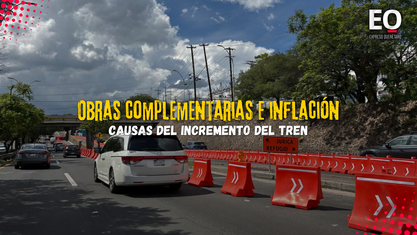 Obras complementarias e inflación causas del incremento del Tren